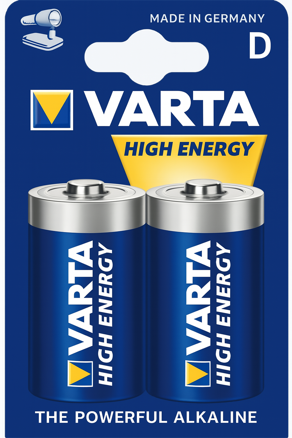 Varta LR20 D-batterier – 2-pack